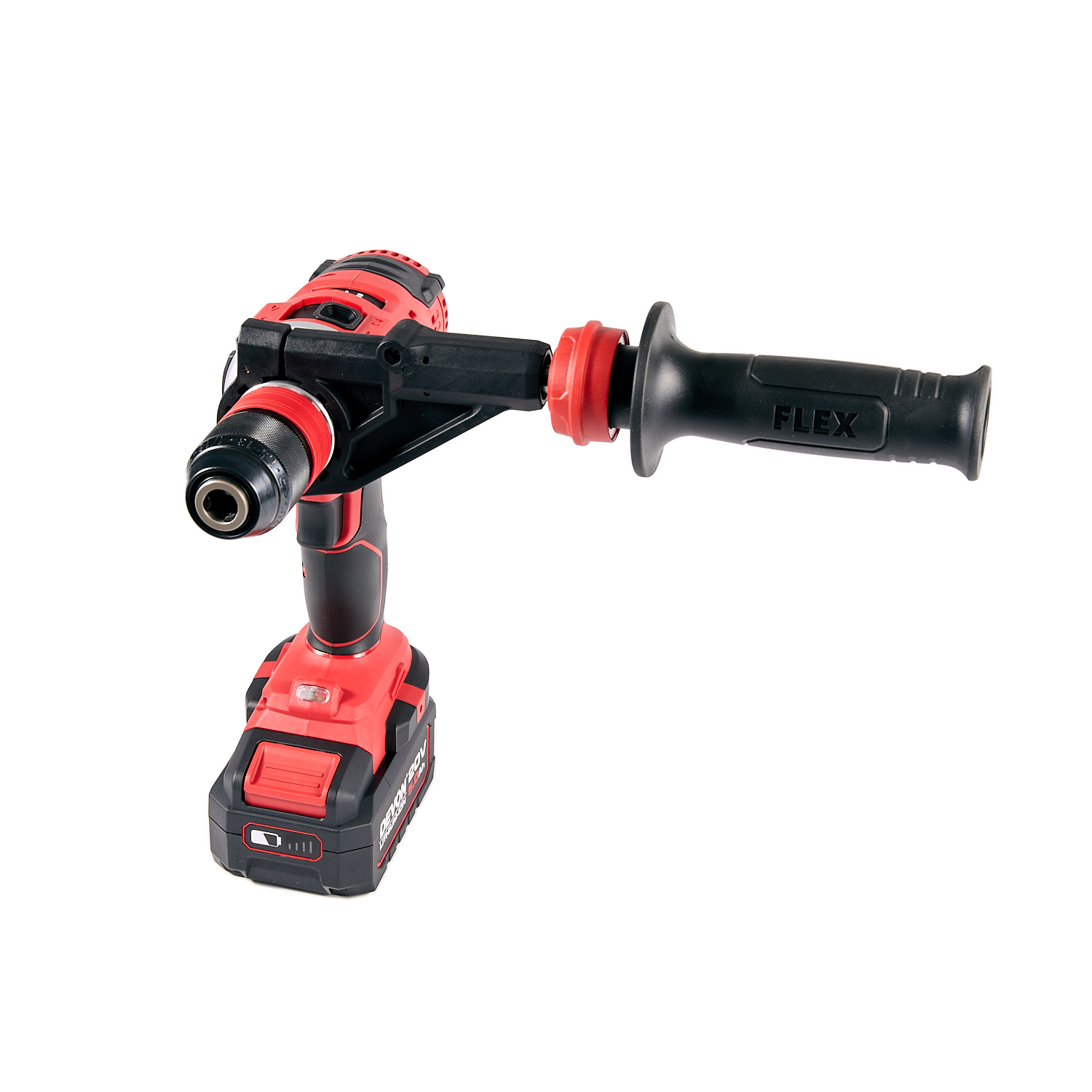 Аккумуляторный шуруповерт/дрель DEVON 5289-LI-20FS/ бесщеточный / 4 скорости / быстросъемный патрон / 55/120Нм / 20В / 2 аккум. 5.0 А∙ч / быстрое ЗУ 190 Вт