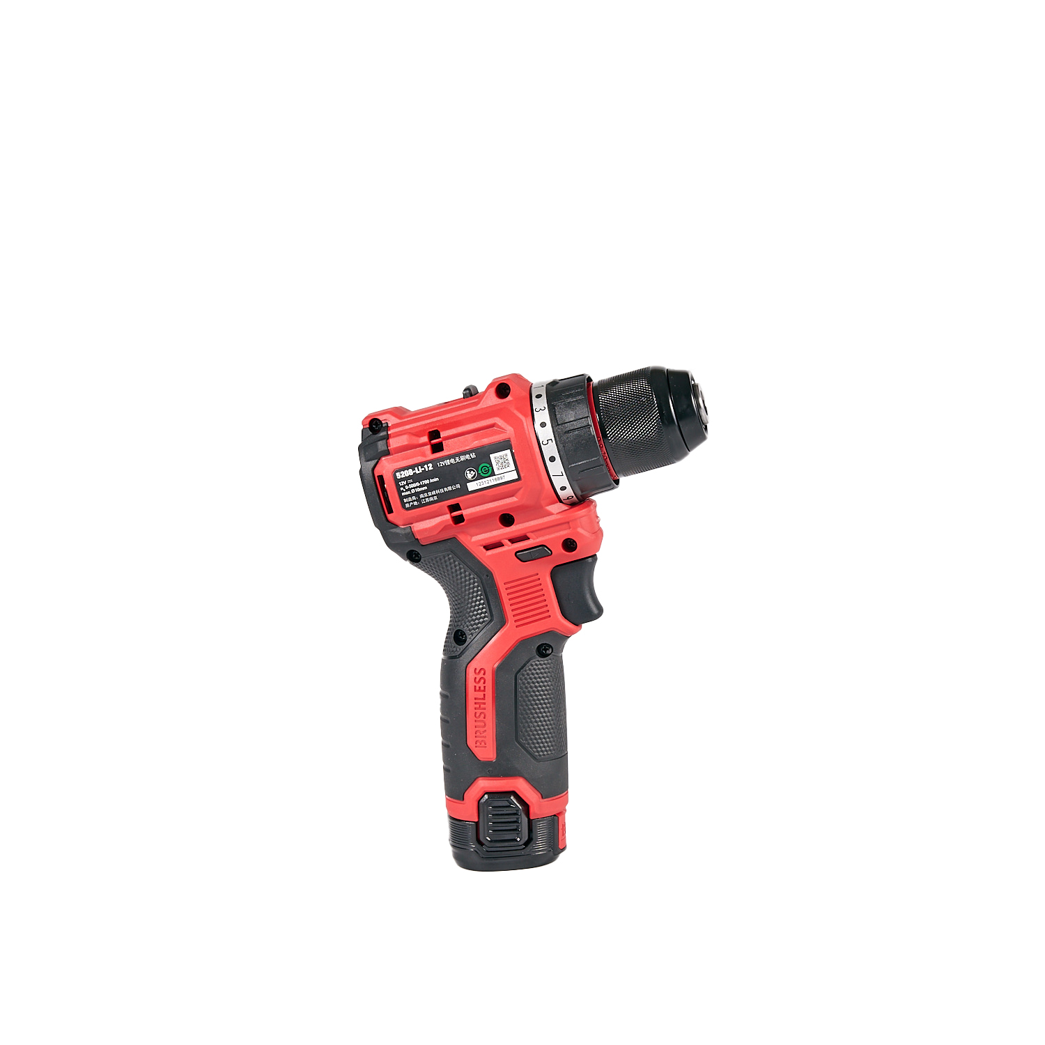 Аккумуляторный шуруповерт/дрель DEVON 5208-Li-12 / бесщеточный / 25/50Нм / 12 В / 2 аккум. 2.0 А∙ч