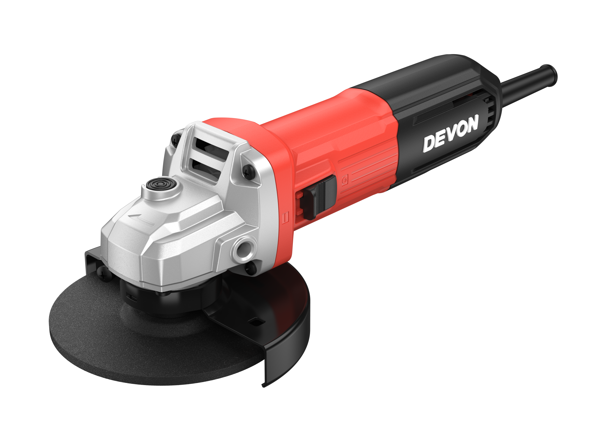 Угловая шлифовальная машина (УШМ) сетевая DEVON 2855-10-125 / 125 мм / 1010 Вт / 220 В / боковой переключатель / M14
