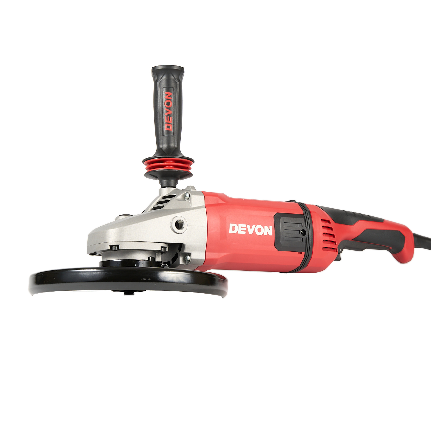 Угловая шлифовальная машина (УШМ) сетевая DEVON 2831-26-230 / 230 мм / 2600 Вт / 220 В / антивибрационная рукоятка / М14