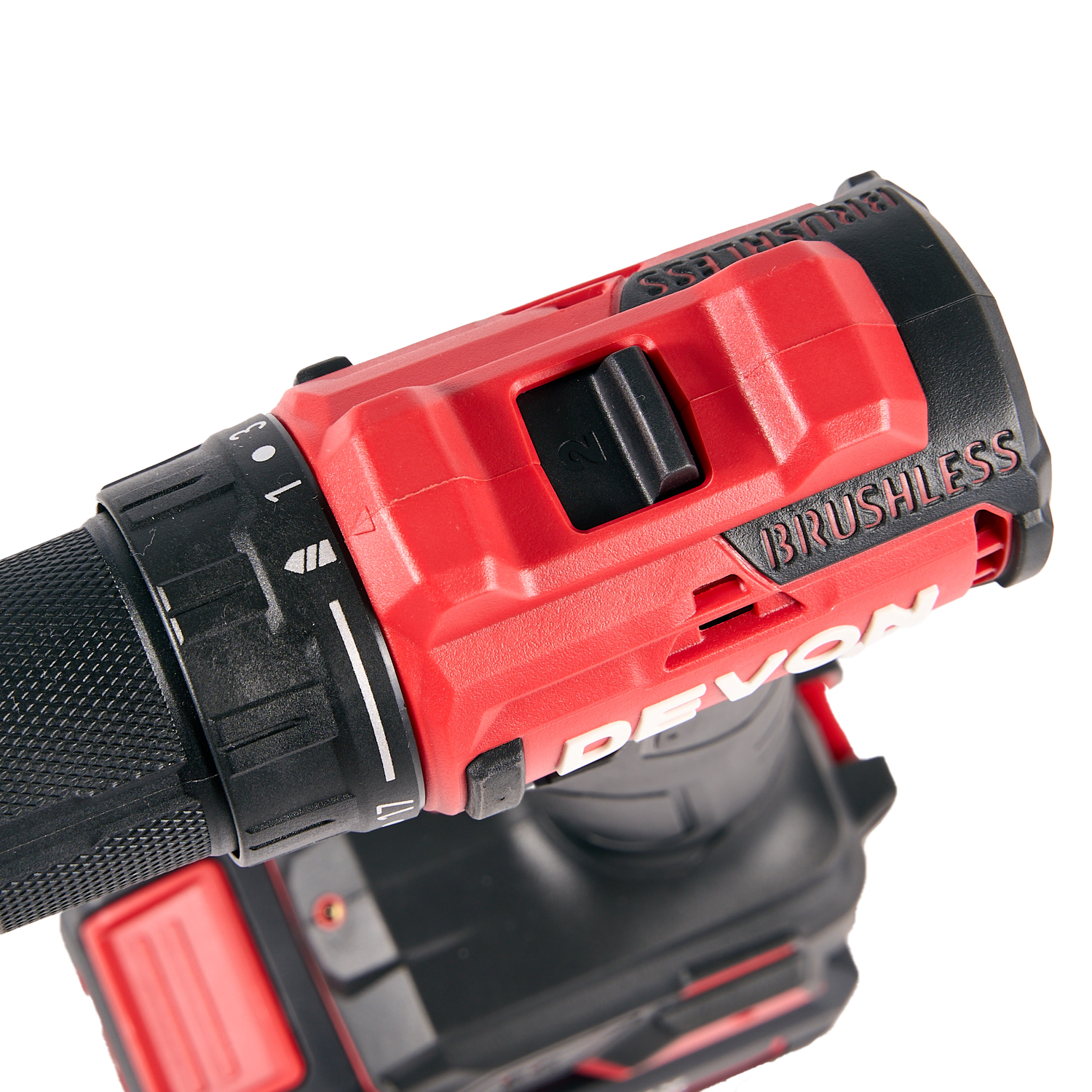 Аккумуляторный шуруповерт/дрель DEVON 5210-Li-20 / бесщеточный / 27/55Нм / 20 В / 2 аккум. 2.0 А∙ч / стандартное ЗУ 75 Вт