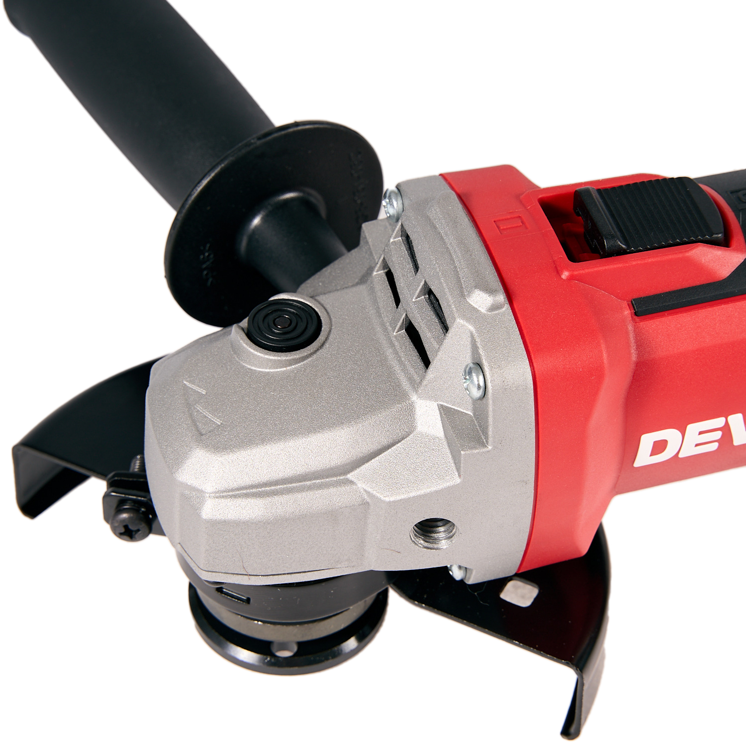 Аккумуляторная угловая шлифовальная машина (УШМ) DEVON 2903-Li-20-125 / 125 мм / бесщеточная / 20 В /  2 аккум. 2.0 А∙ч / стандартное ЗУ 75 Вт / M14