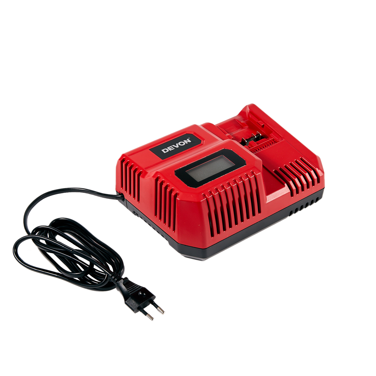 Аккумуляторная угловая шлифовальная машина (УШМ) DEVON 2903-Li-20-125 / 125 мм / бесщеточная / 20 В /  2 аккум. 5.0 А∙ч / быстрое ЗУ 190 Вт / M14