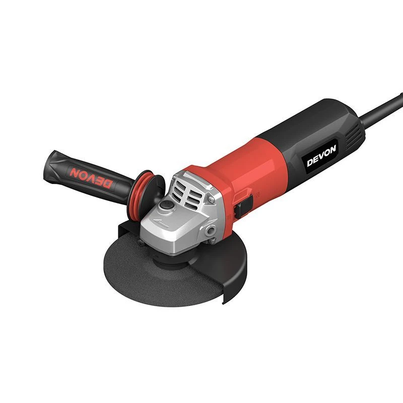 Угловая шлифовальная машина (УШМ) сетевая DEVON 2888-15-125CE / 125 мм / 1500 Вт / 220 В / плавный пуск / боковой переключатель / M14 / регулировка оборотов