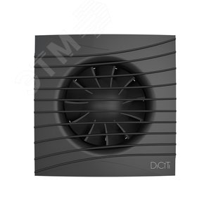 Вентилятор осевой вытяжной с обратным клапаном D125 декоративный