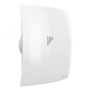 Вентилятор осевой вытяжной с двигателем повышеной мощности и обратным клапаном D125