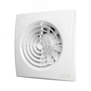 Вентилятор осевой вытяжной с обратным клапаном D100