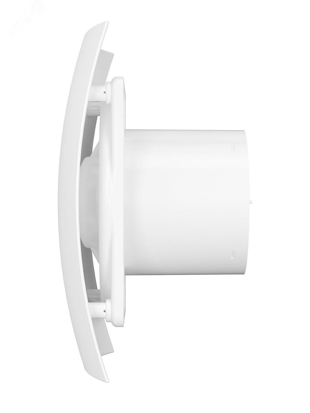 Вентилятор осевой вытяжной с двигателем повышеной мощности и обратным клапаном D100