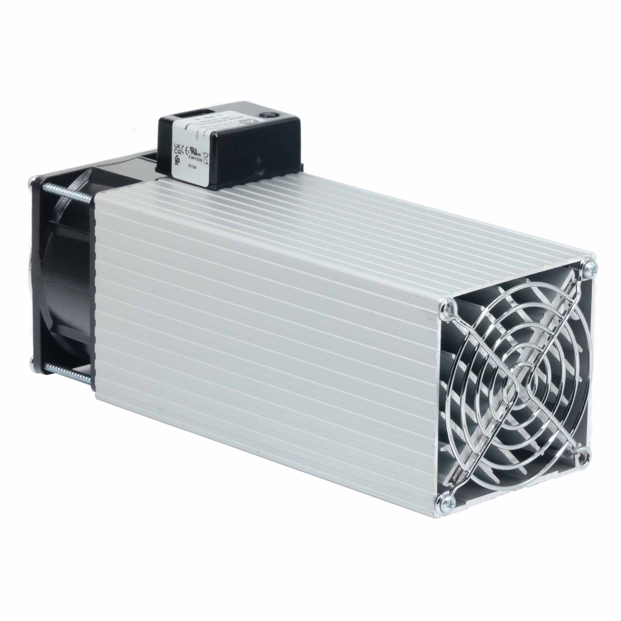 Обогреватель в алюминиевом корпусе с вентилятором 750 Вт, 115 В