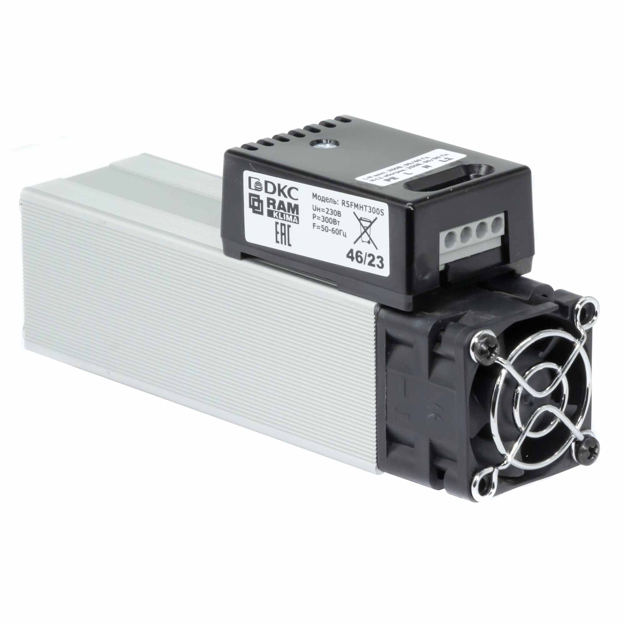 Компактный обогреватель с вентилятором 300 Вт, 230 В