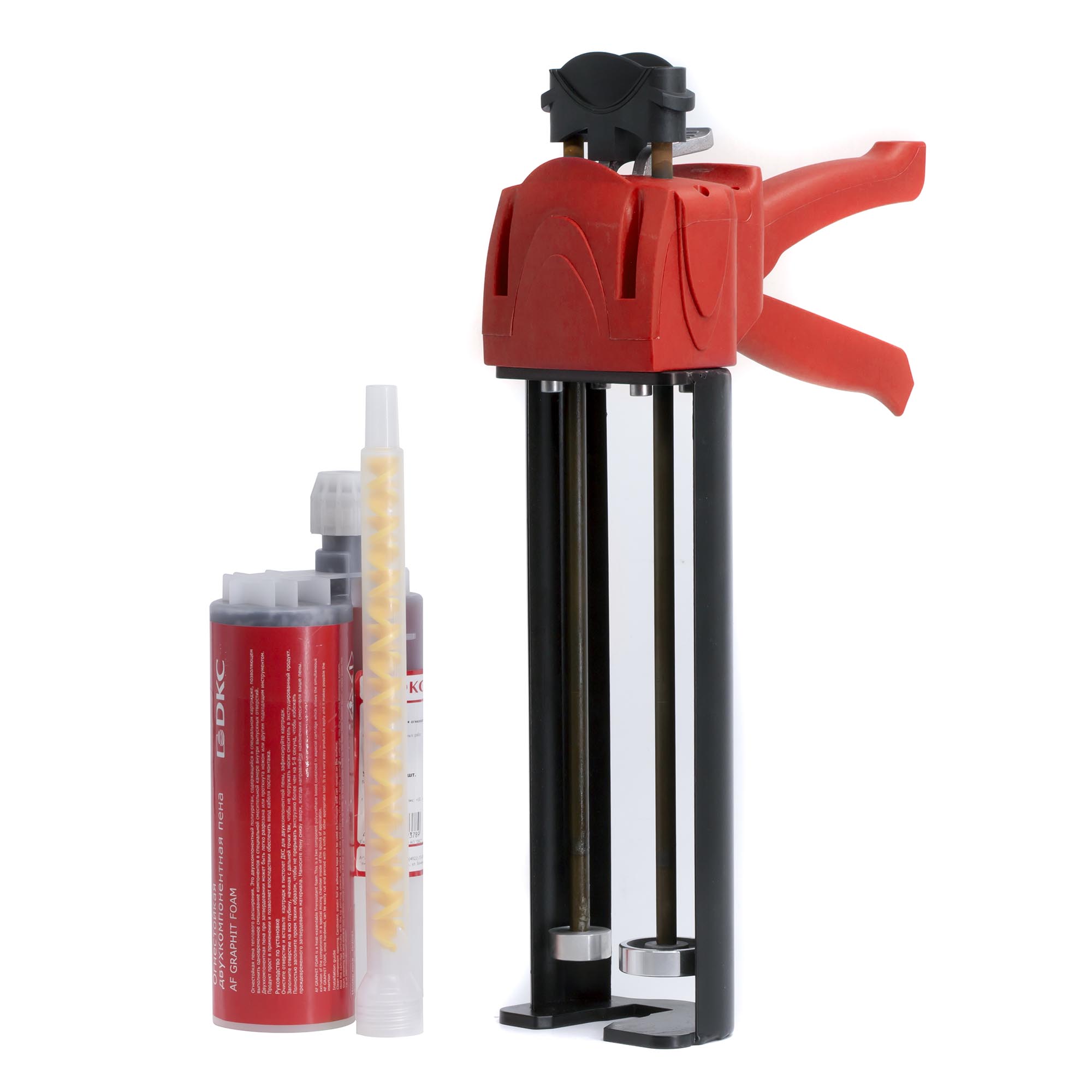 Комплект (2 баллона пены DN1201 + пистолет DN1202)