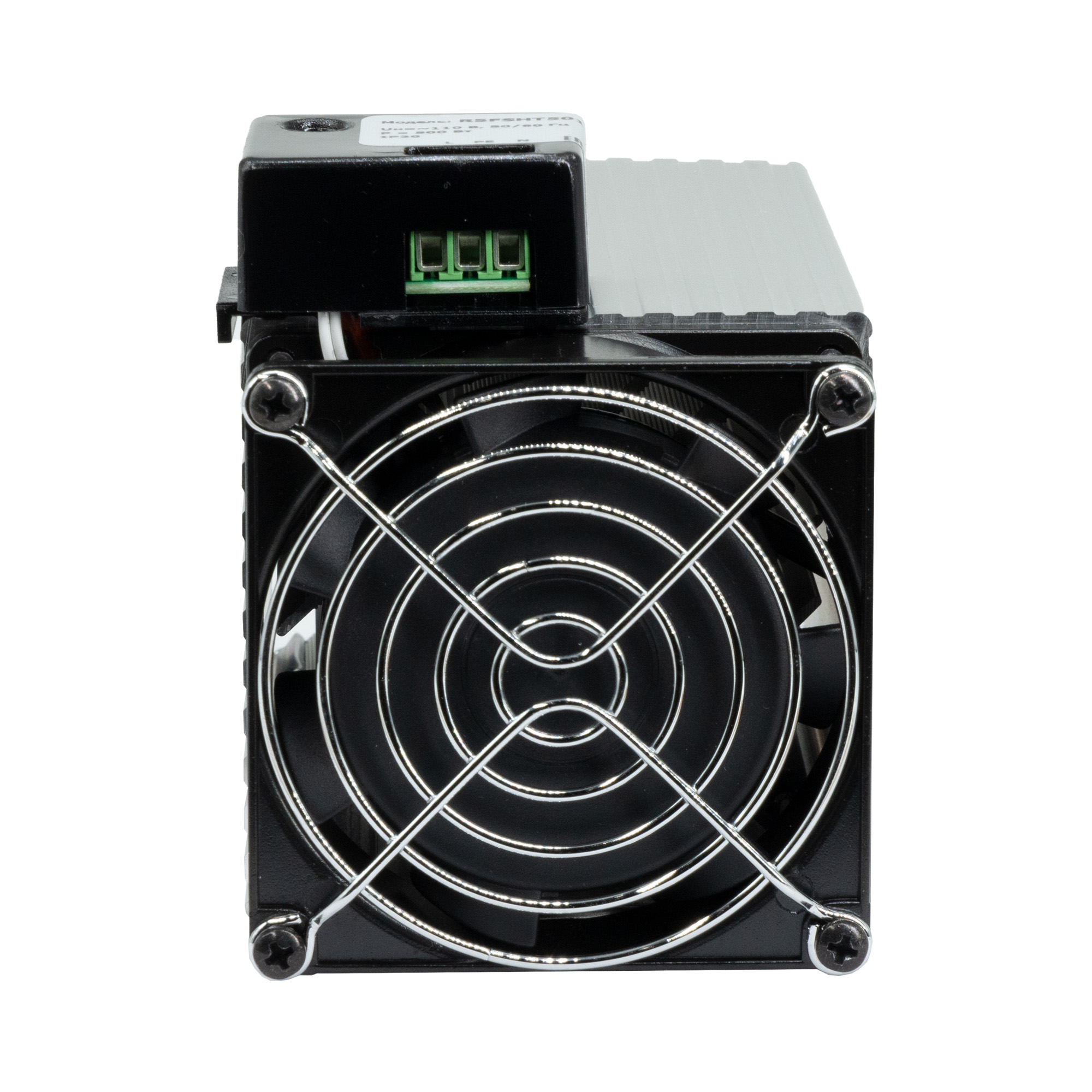 Обогреватель в алюминиевом корпусе с вентилятором 500 Вт, 115 В