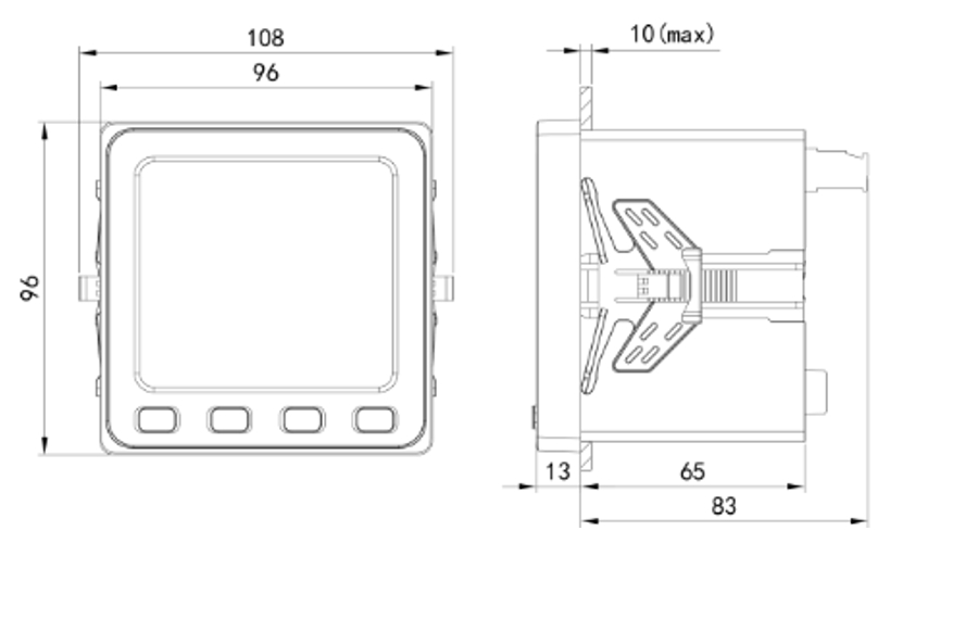 Чертеж MMD9-E-RS