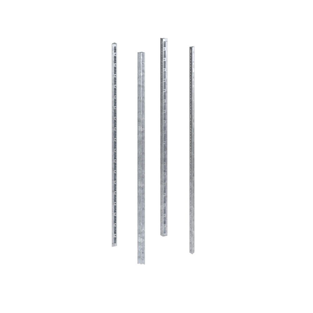 Стойки вертикальные оцинкованные для корпусов CQE, В=2000 мм, комплект - 4 шт. RAM power