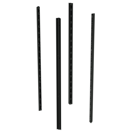 Стойки вертикальные для 19" IT-CQE, В=1600мм, 4шт, RAL9005