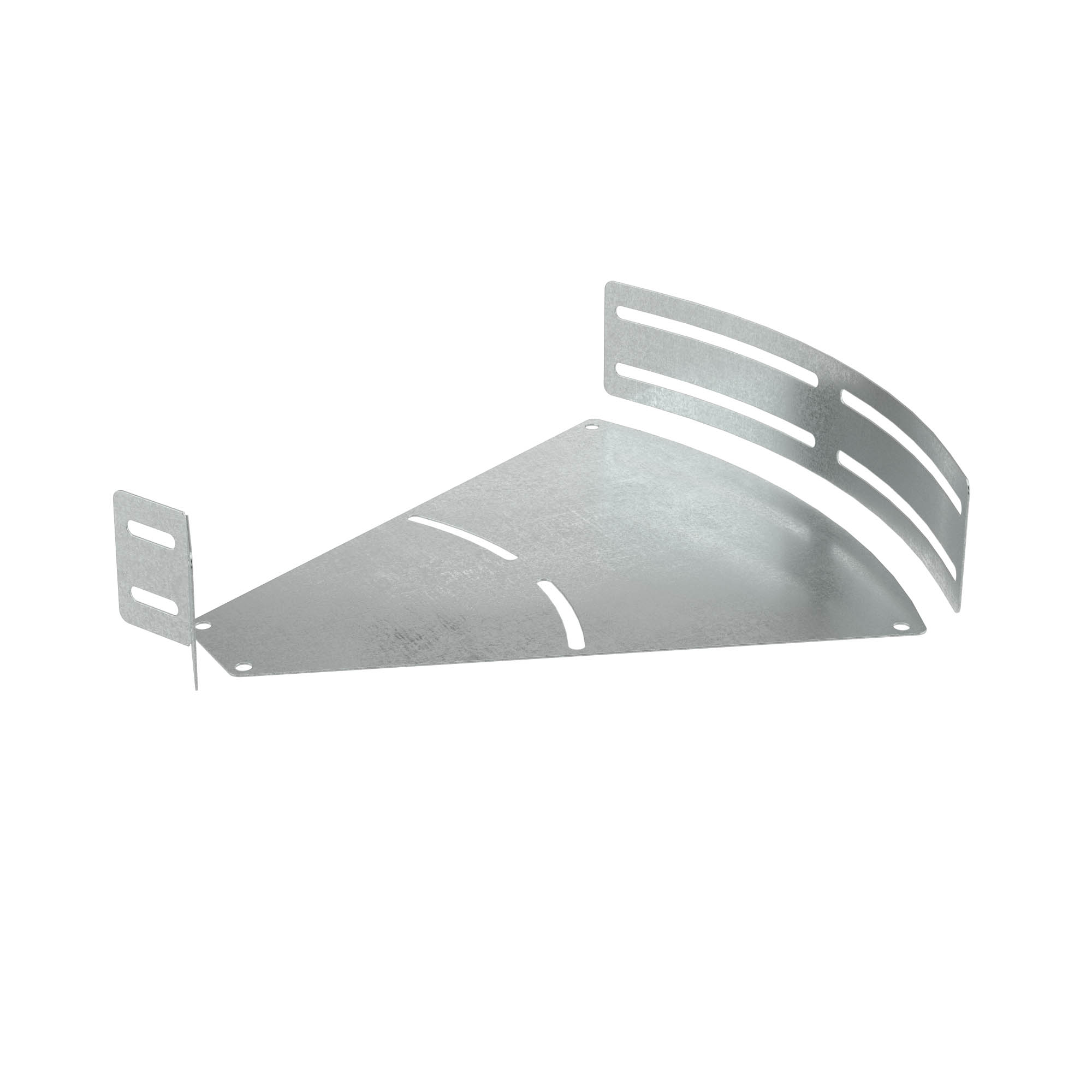Горизонтальный изменяемый угол СРО 0-45 град 80x300, 2,0мм, цинк-ламель, в комплекте с крепежными элементами необходимыми для монтажа
