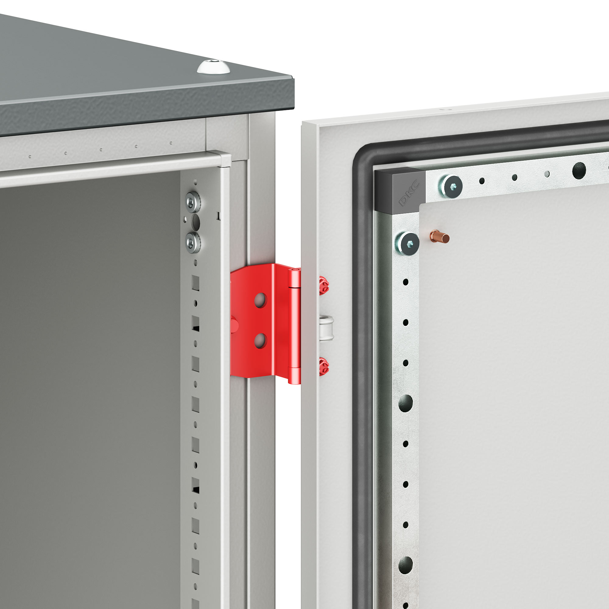 Петля для открытия двери на 180° для корпусов CQE, упаковка - 4 шт. RAM block