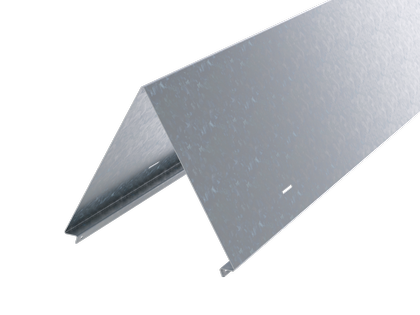 Крышка двускатная 500, L1500 гор.цинк.