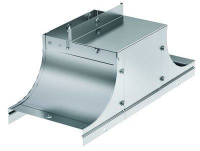 Крышка-ответвитель TSS осн.500 в комплекте с крепежными элементами и соединительными пластинами, необходимыми для монтажа