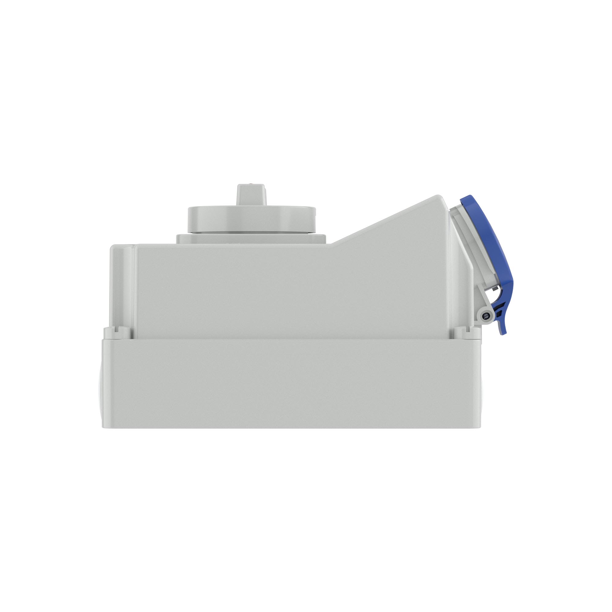 Розетка настенная с механической блокировкой и боковым расположением разъема WIS IP44 16А 2P+E 230В