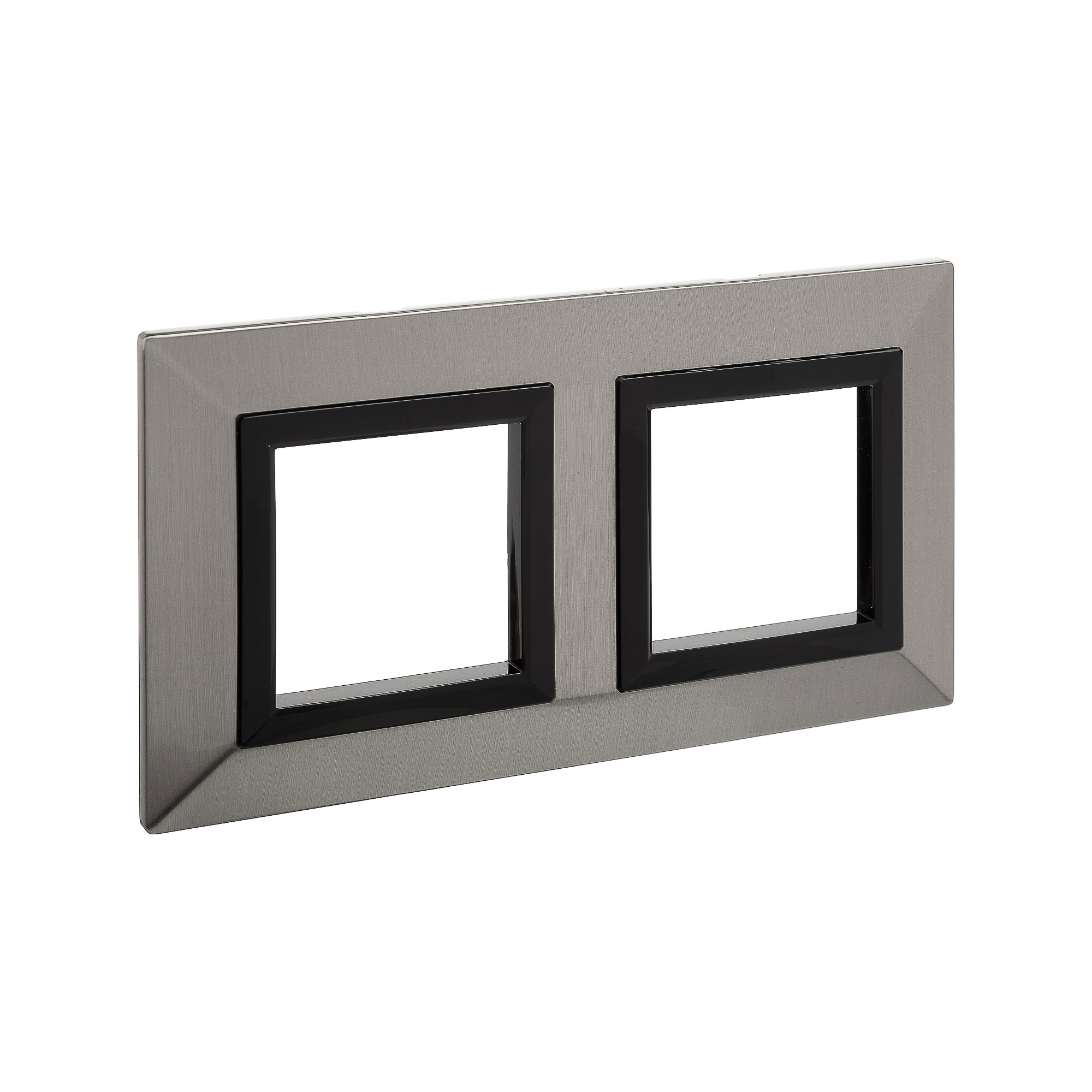 Рамка из металла, "Avanti", никелированная, 2 поста (4 мод.)