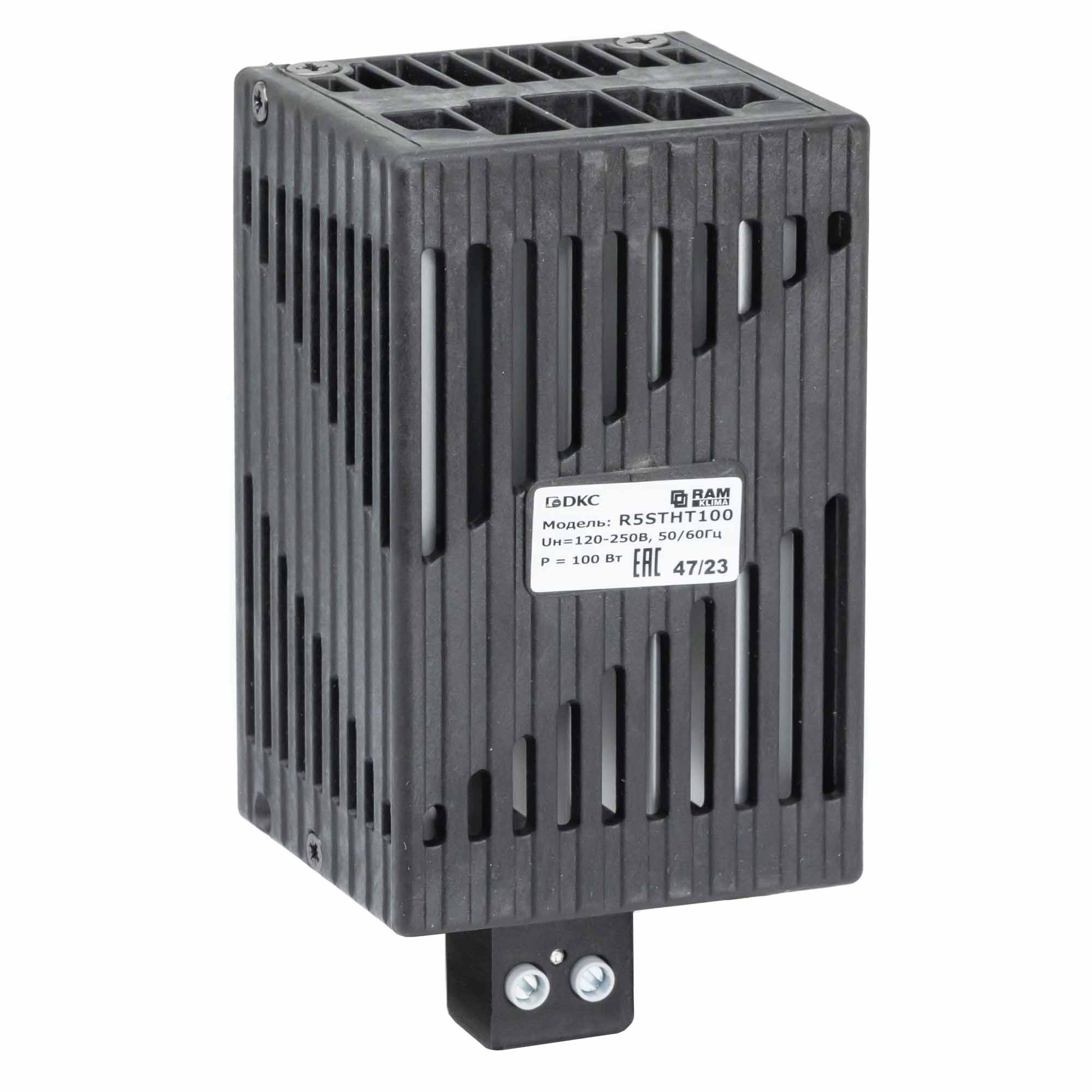 Обогреватель в пластиковом кожухе 100 Вт, 110…250 В