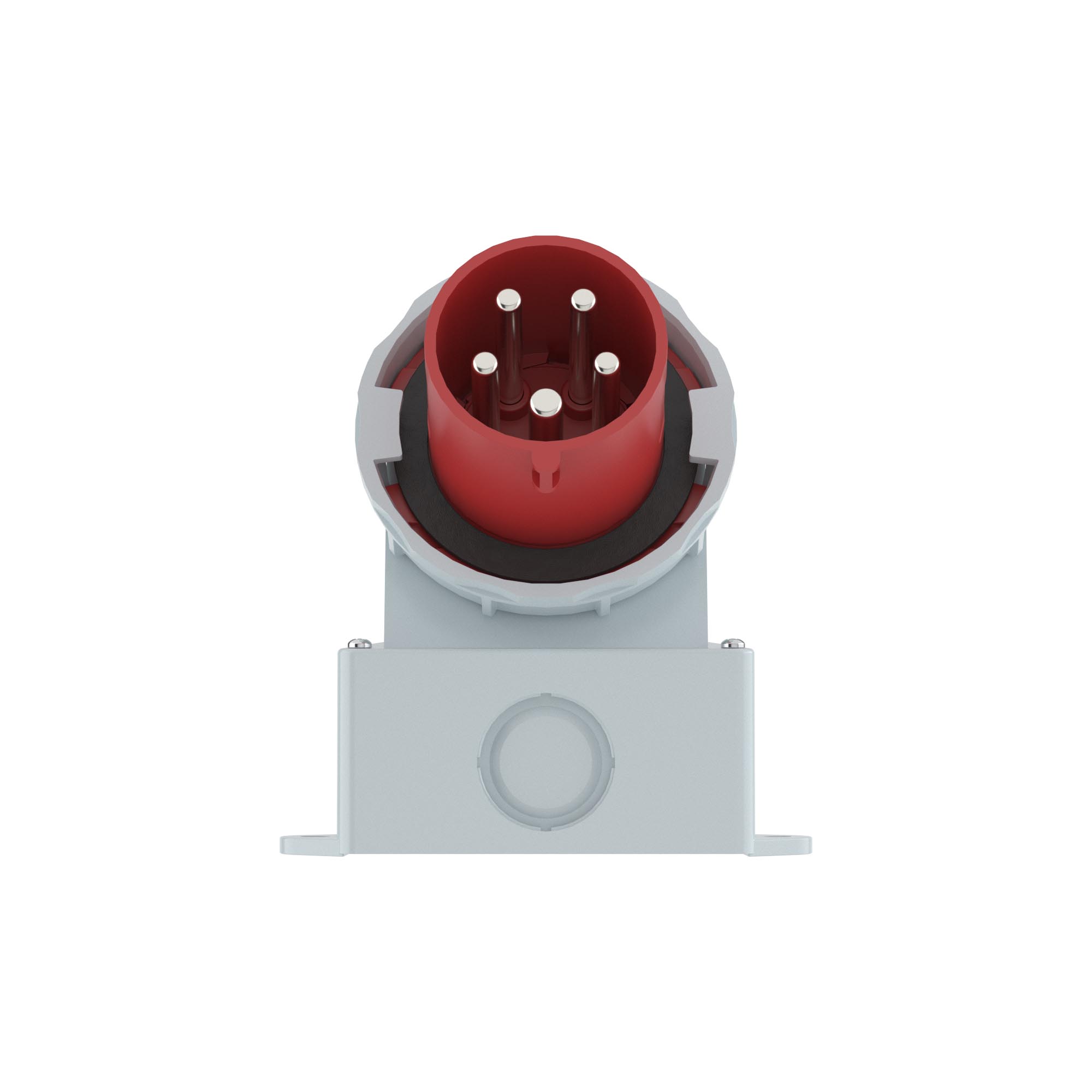 Вилка настенная WP IP67 63А 3P+E+N 400В