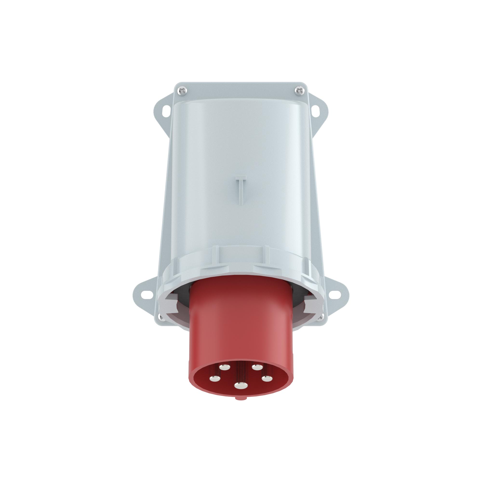 Вилка настенная WP IP67 63А 3P+E+N 400В