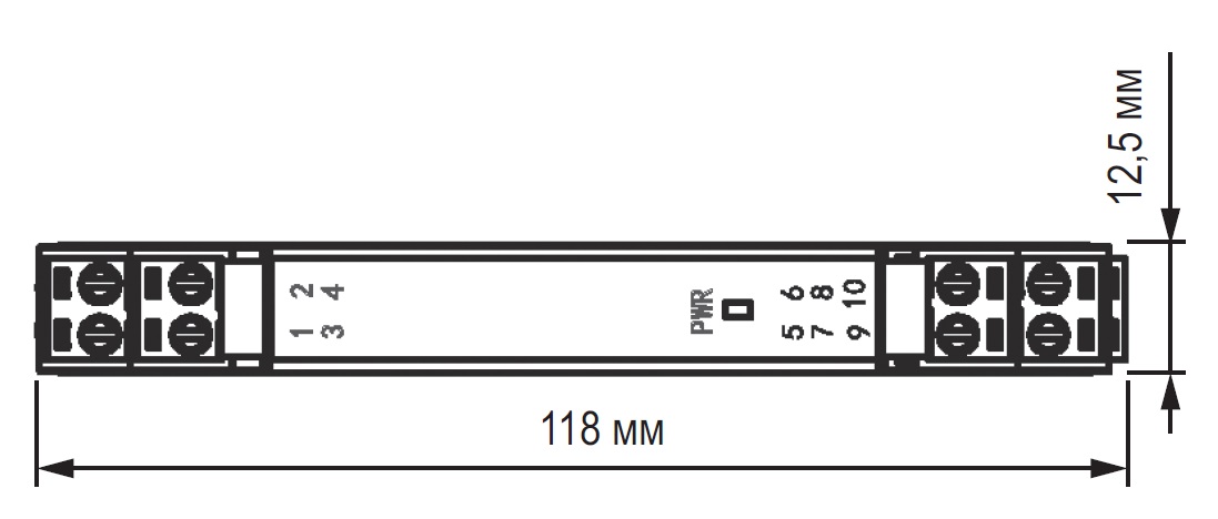 Чертеж DSI-C1-1110