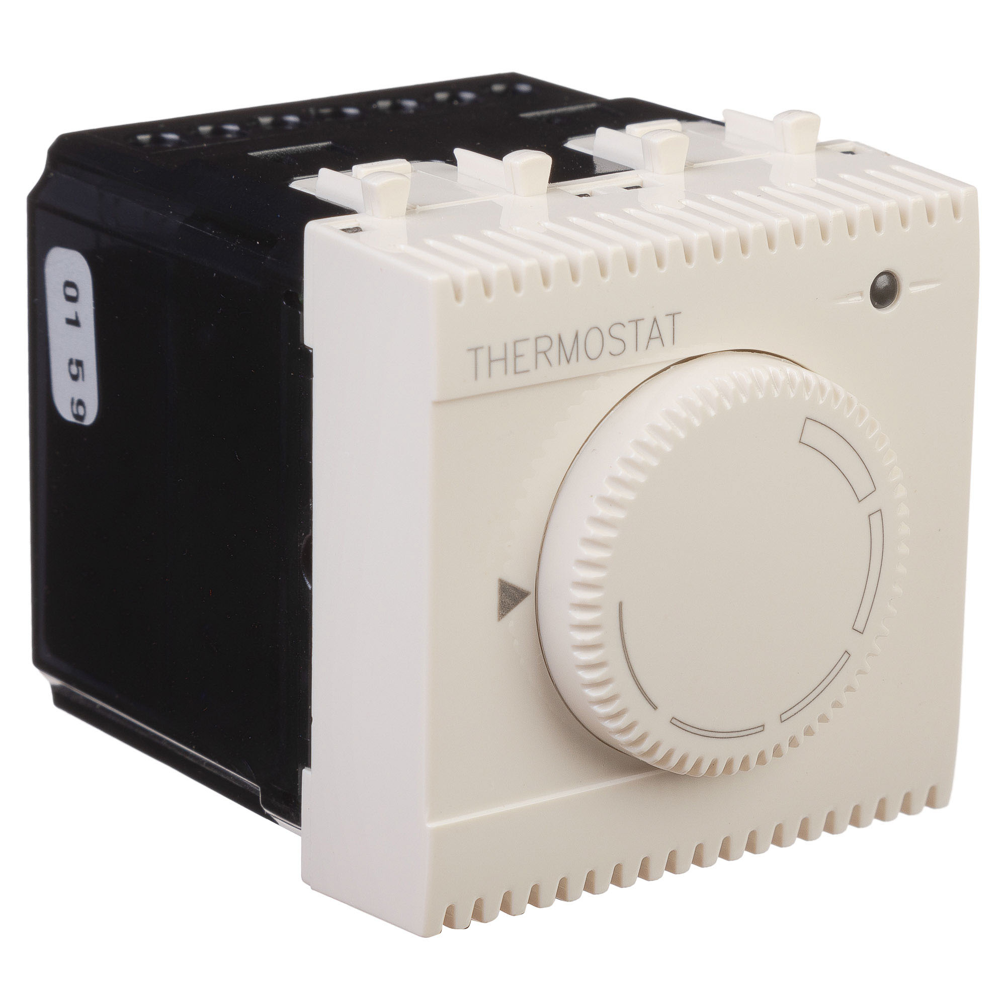 Термостат модульный для теплых полов, "Avanti", "Ванильная дымка", 2 модуля