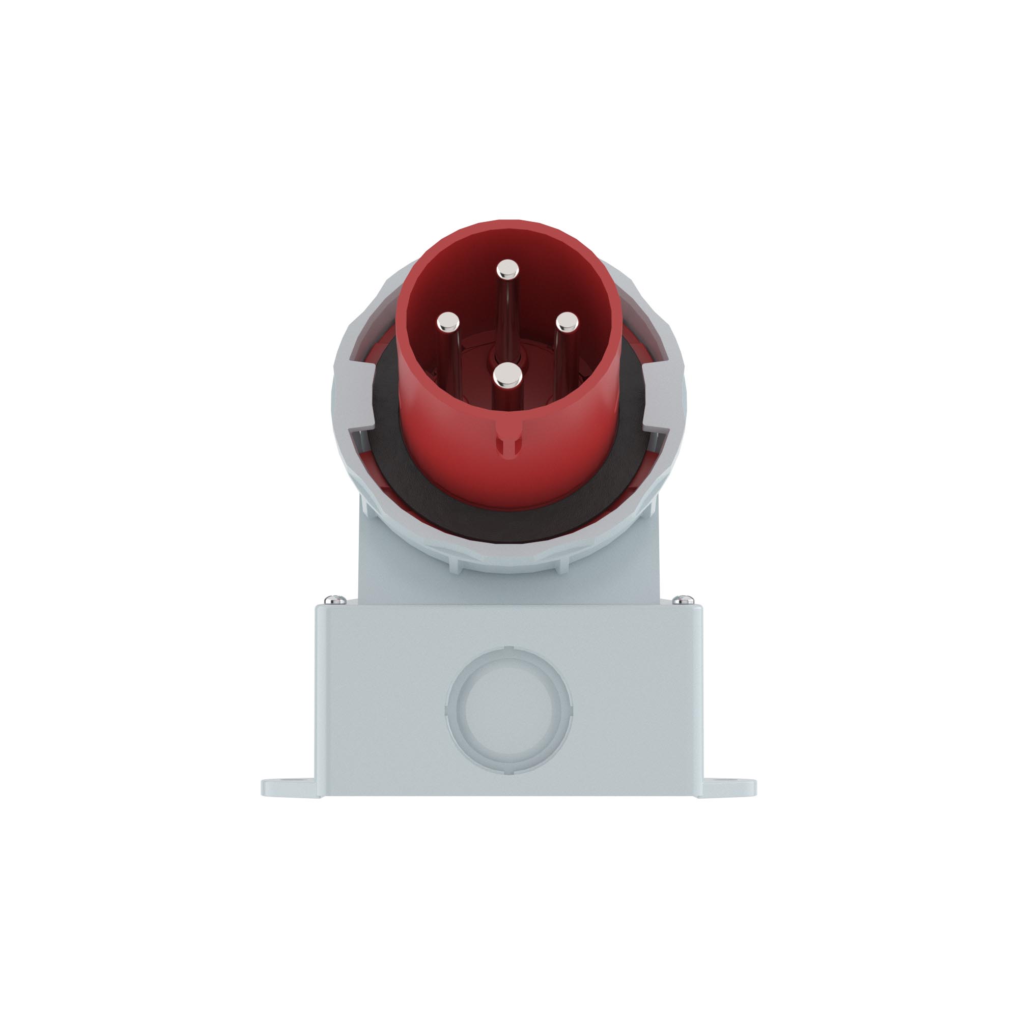 Вилка настенная WP IP67 63А 3P+E 400В