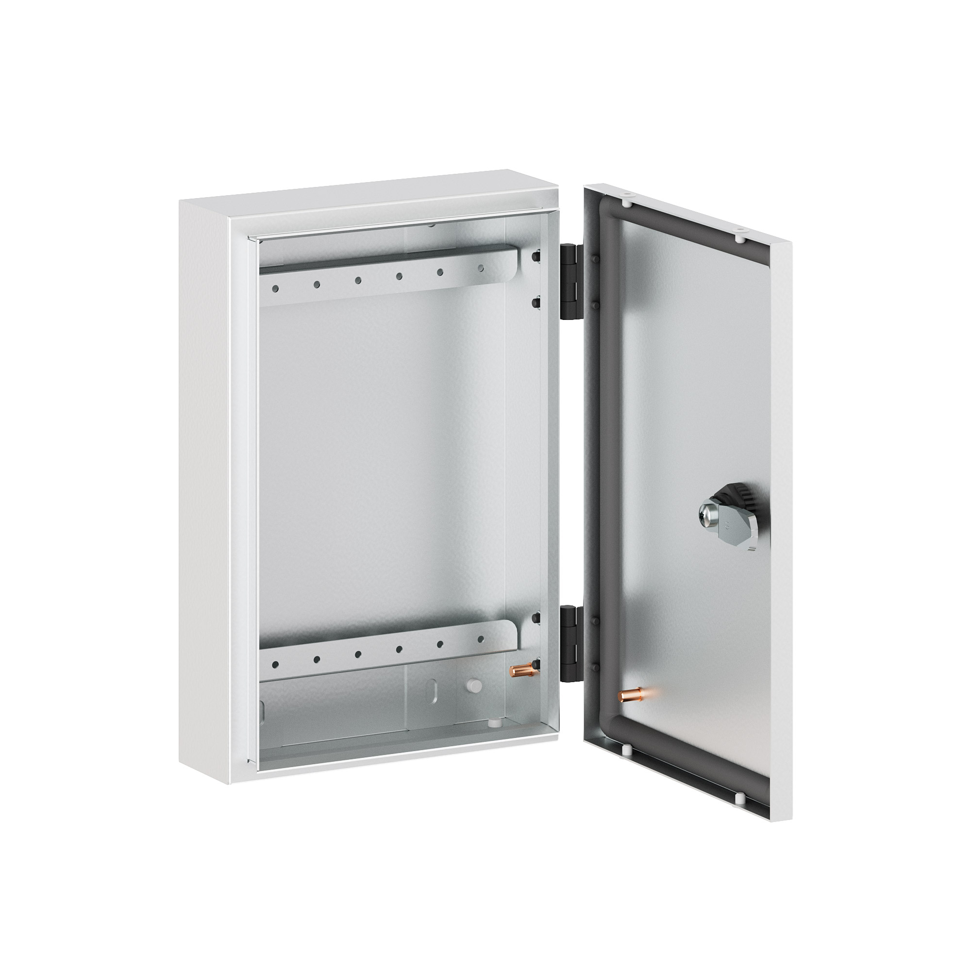 Корпус клеммный металлический SDE ВxШxГ 300x200x80 мм с дверцей, IP55