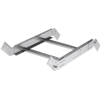 Угол вертикальный шарнирный 80х400 универсальный в комплекте с крепежными элементами и соединительными пластинами, необходимыми для монтажа, горячеоцинкованный