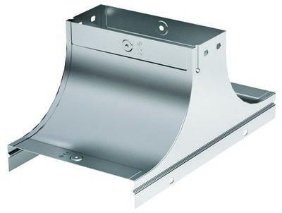 Крышка-ответвитель TS осн.150 H50 в комплекте с крепежными элементами и соединительными пластинами, необходимыми для монтажа, горячеоцинкованная