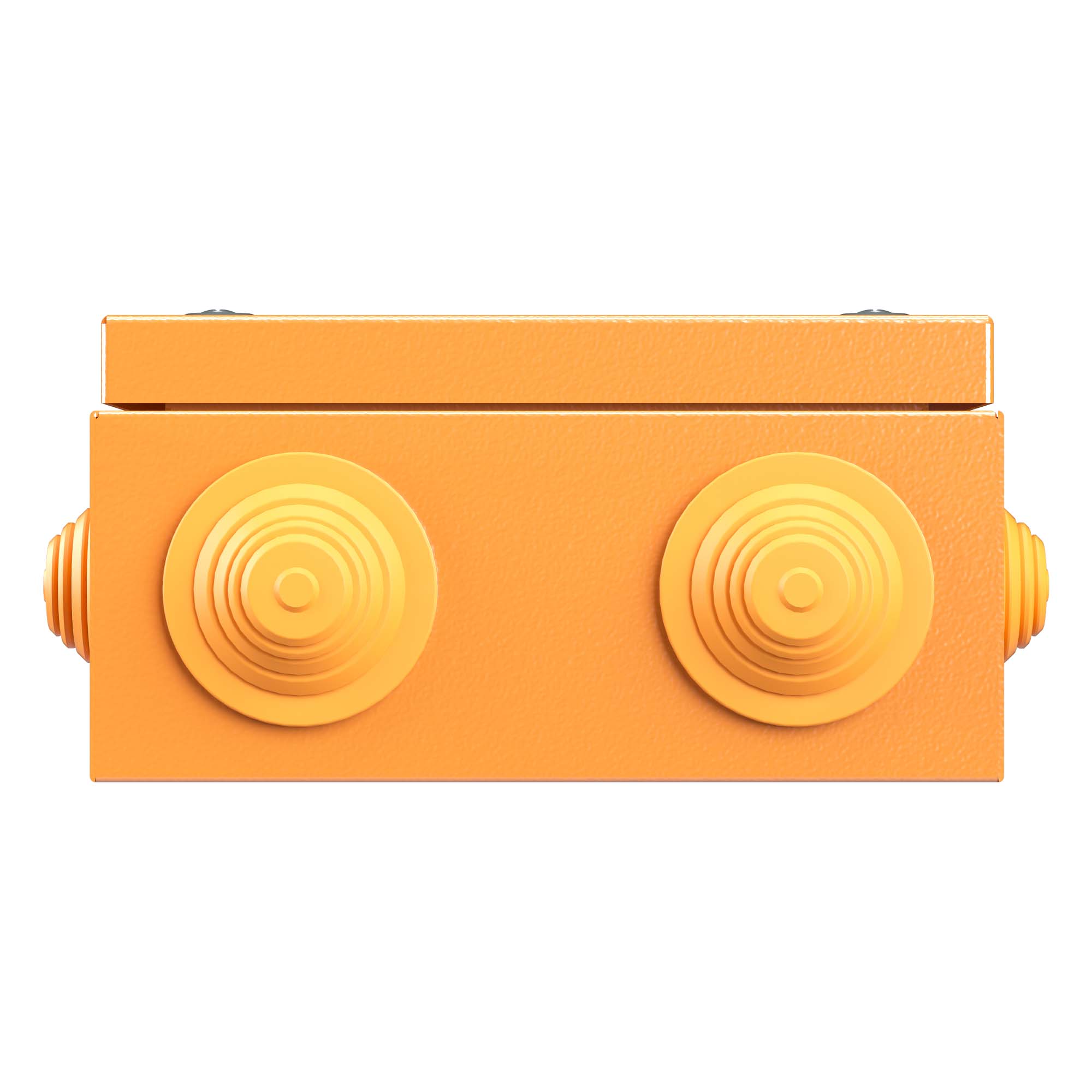 Коробка стальная FS с кабельными вводами и клеммниками, IP55, 150х150х80 мм, 6р, 450V, 32A, 10 мм2, нерж.контакт