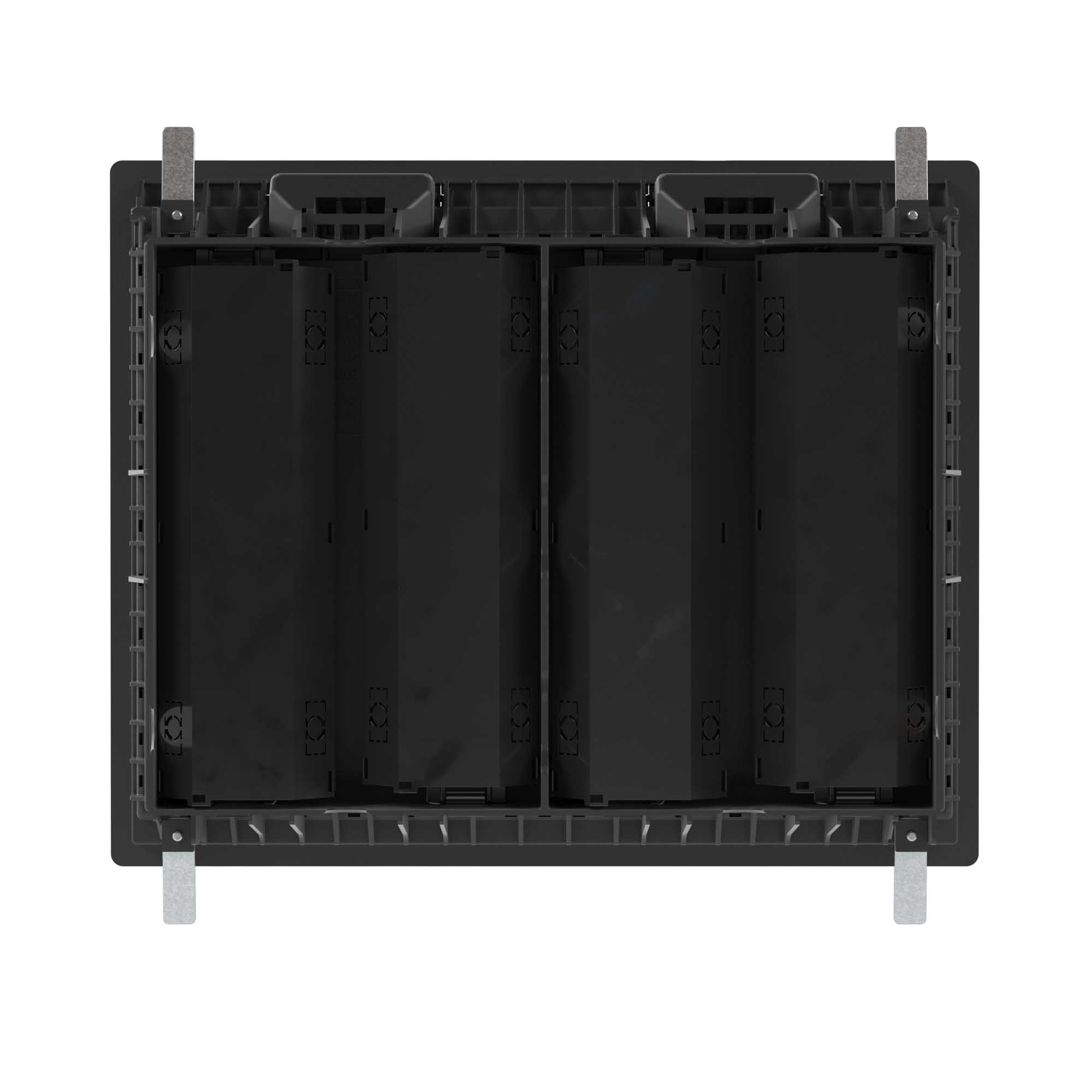 Лючок напольный c изменяемой глубиной, 24 модуля