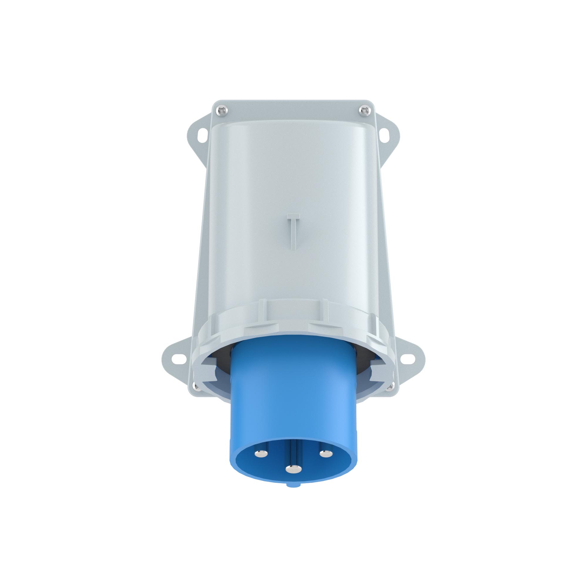 Вилка настенная WP IP67 63А 2P+E 230В