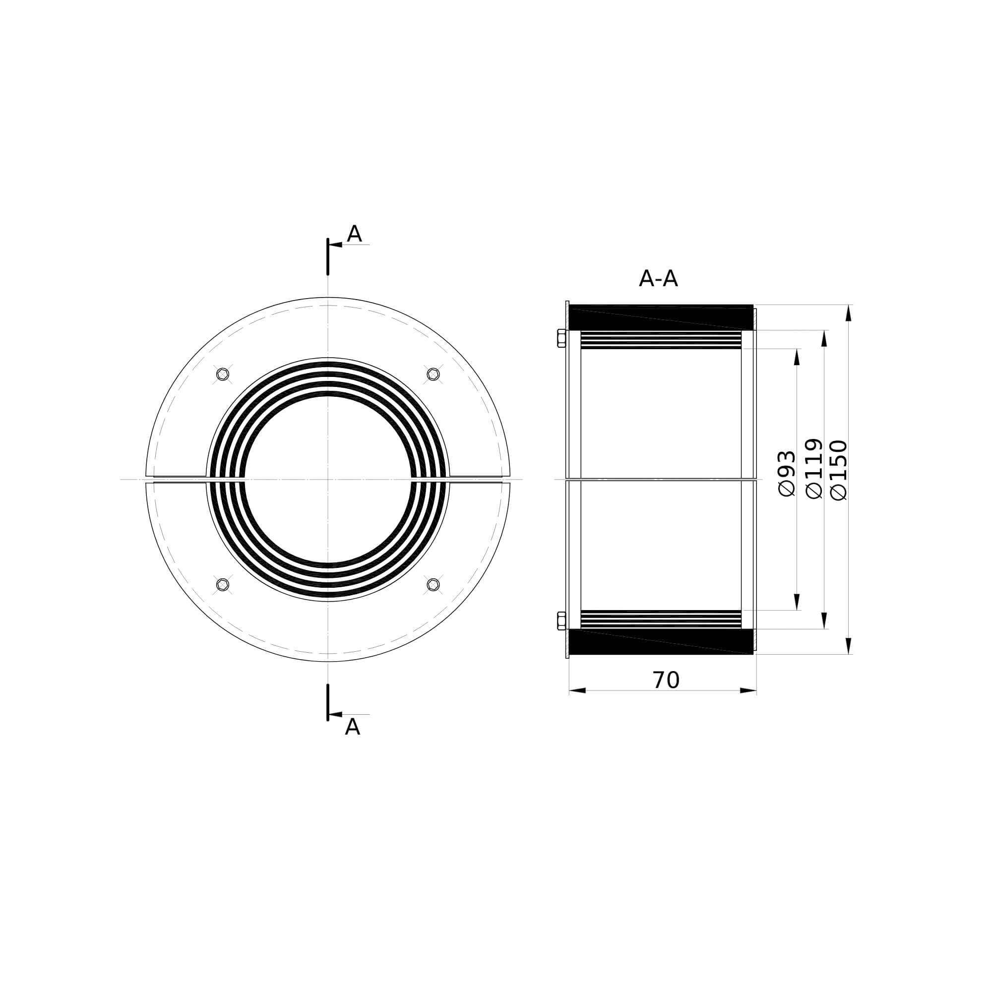 Чертеж DXF3119