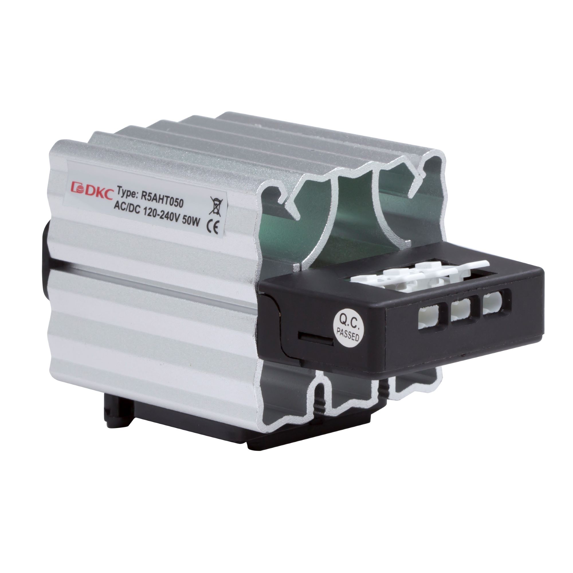 Обогреватель в алюминиевом корпусе 75 Вт, 110…240 В AC/DC