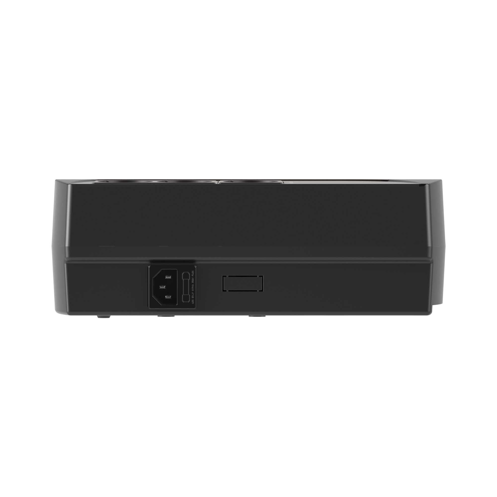 Линейно-интерактивный ИБП ДКС серии Info PDU, 800 ВА/480 Вт, 1/1, 6xSchuko, USB для зарядки (2), USB + RJ11, 1x8Aч