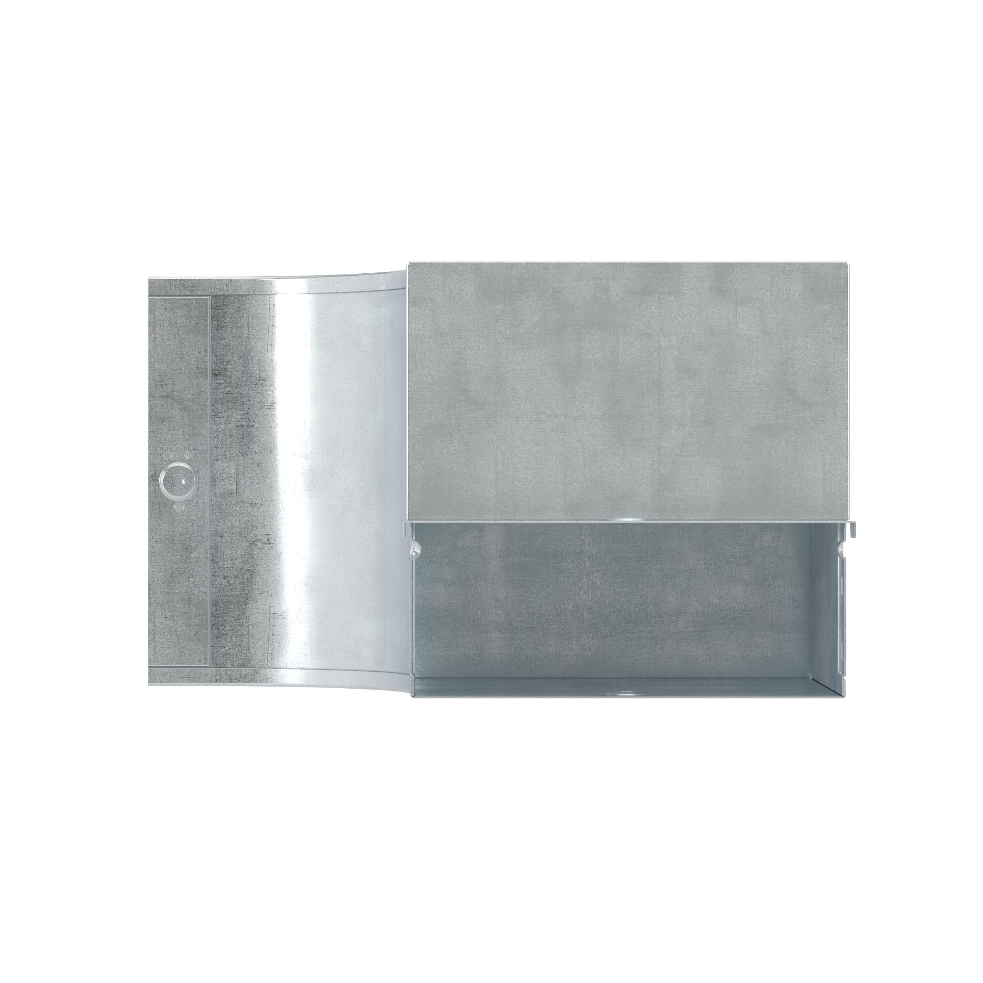 Угол  вертикальный внутренний, переходник CSSD 90 осн.400 H50 в комплекте с крепежными элементами и соединительными пластинами