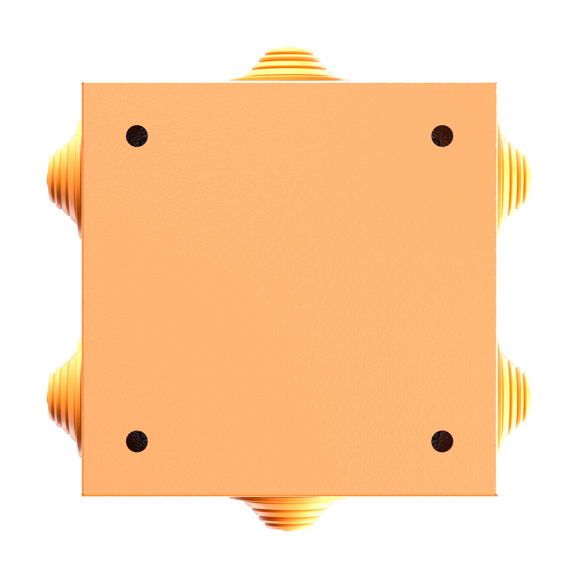 Коробка стальная FS с кабельными вводами и клеммниками, IP55, 150х150х80 мм, 5р, 450V, 20A, 10 мм2