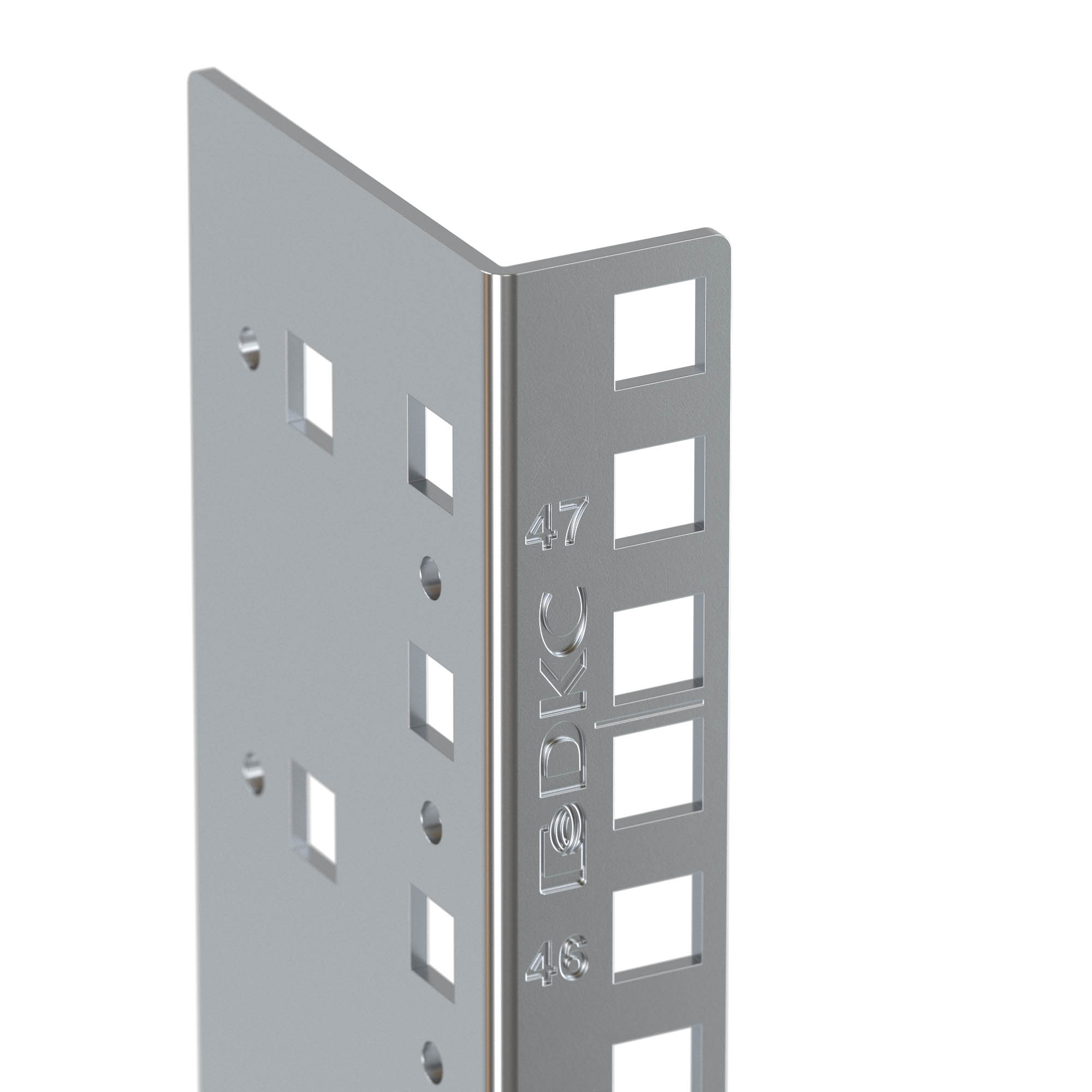 Вертикальные монтажные профили 19", 47U, "L" для IT-CQE, 2шт