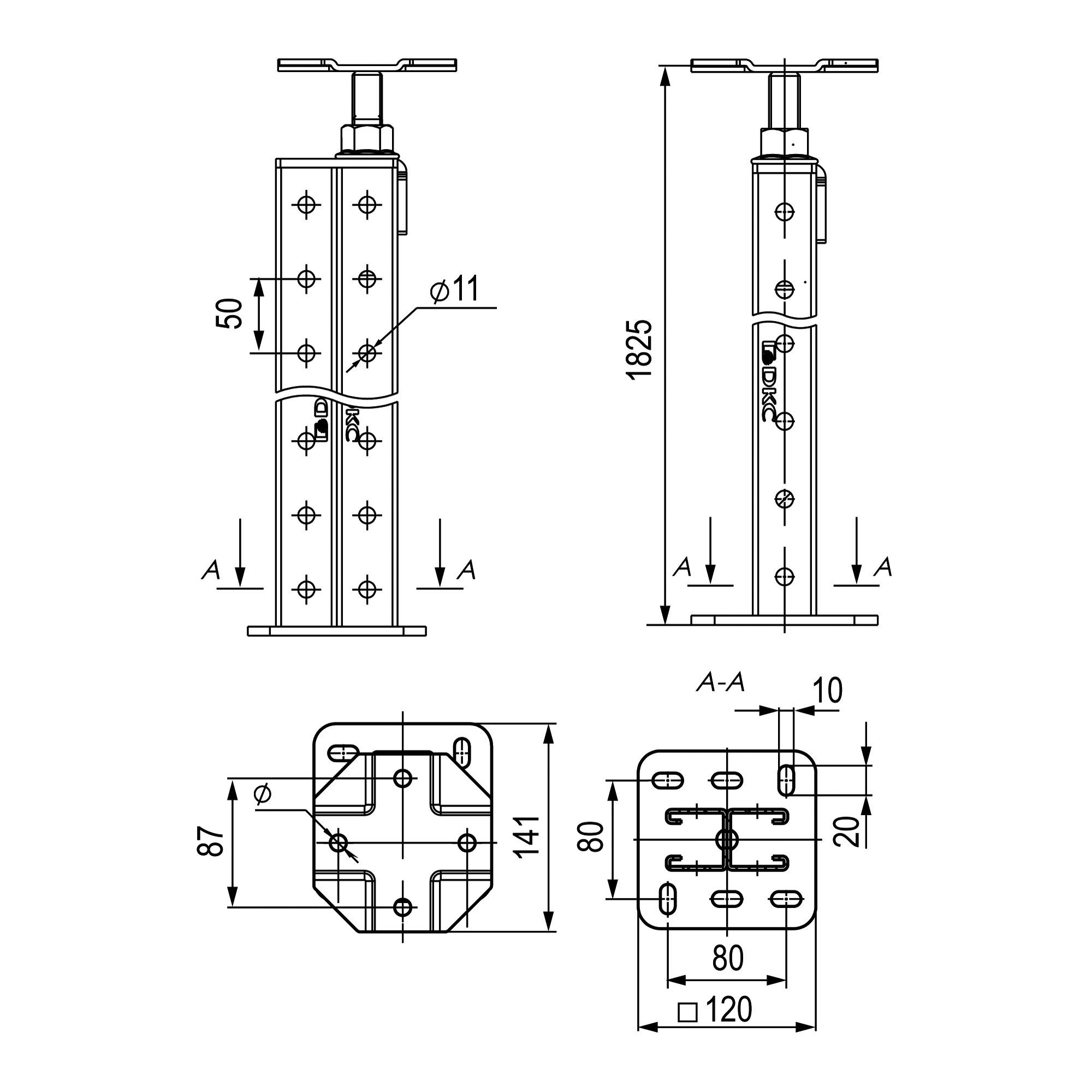 Чертеж STD1825