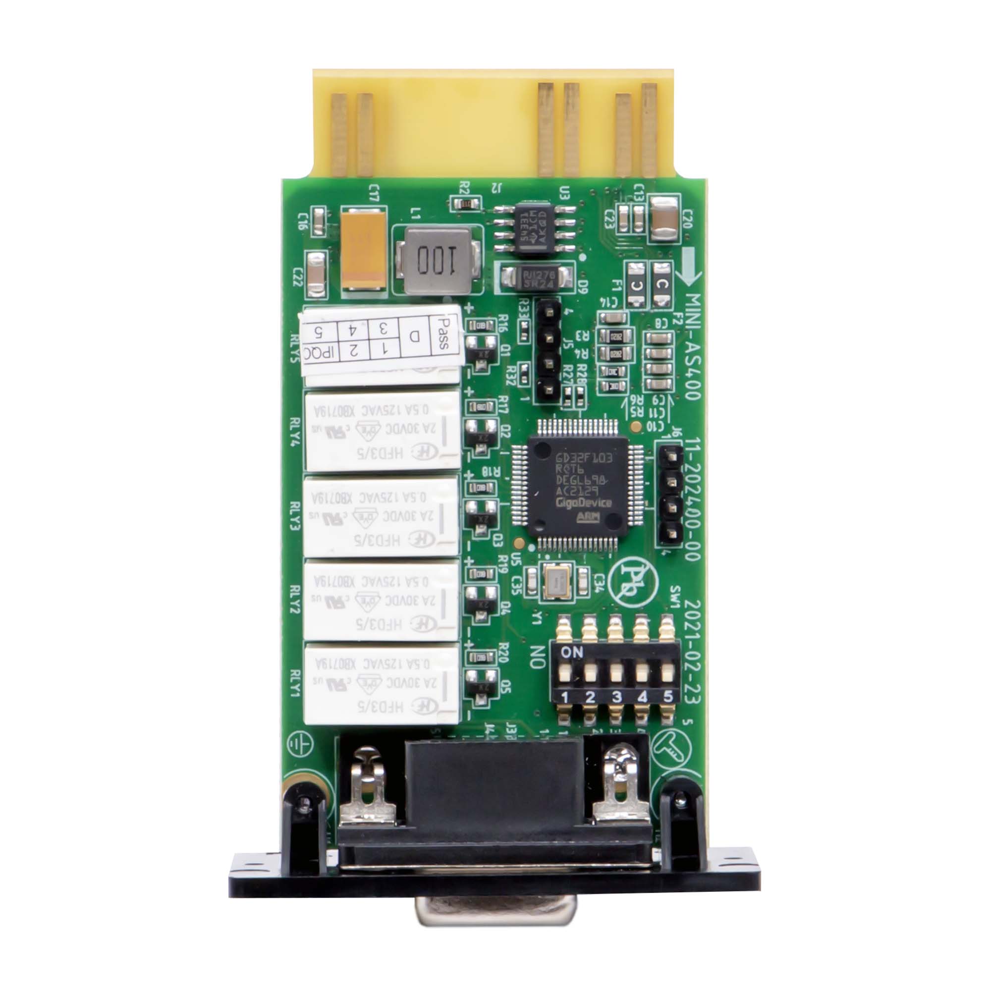 Адаптер AS400 ("сухие контакты") для ИБП ДКС серии Trio TM, SmallRackmount, Small Tower