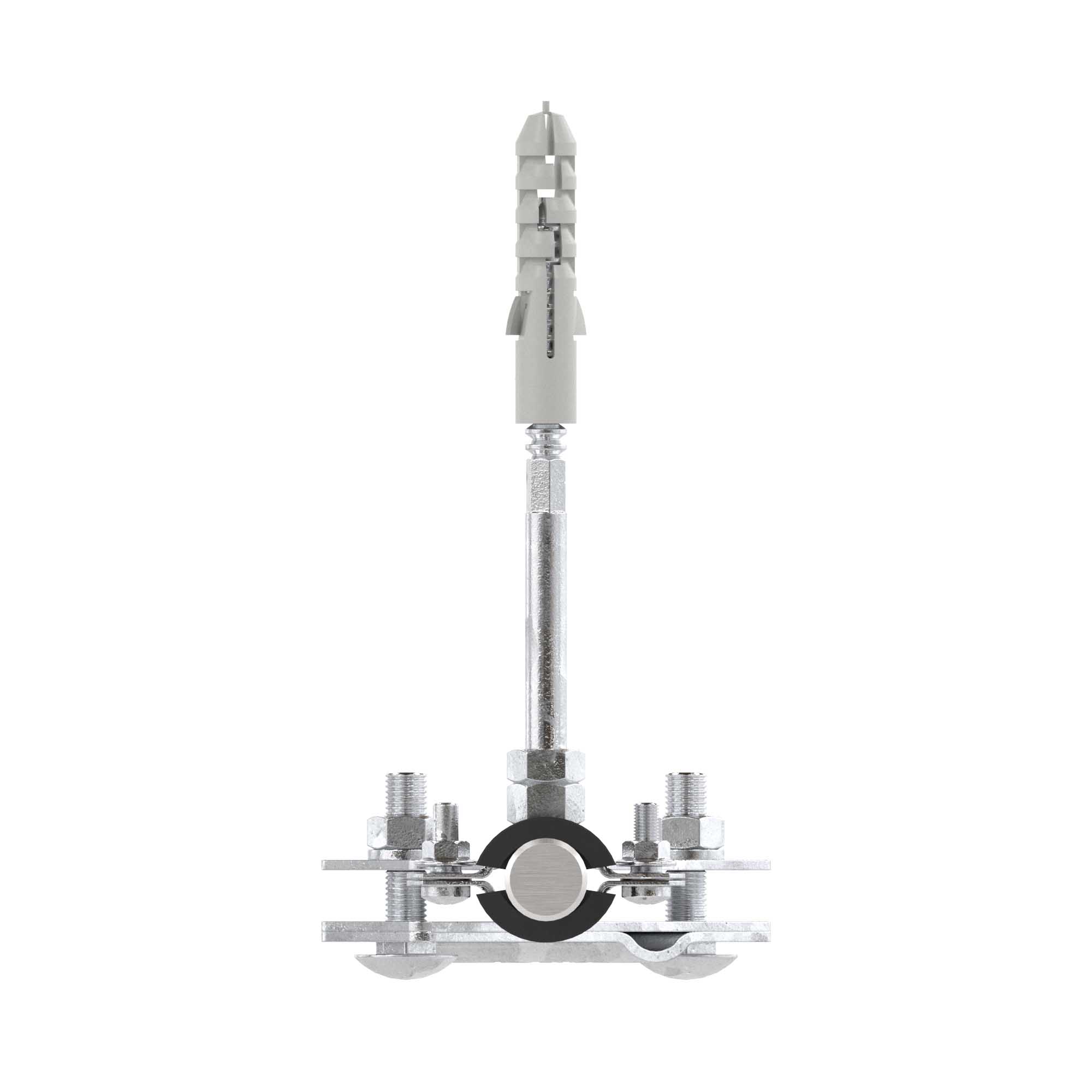 Молниеприемник с держателями, 1500 мм