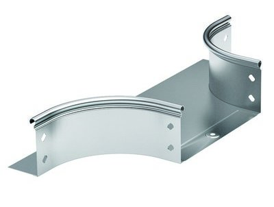 Ответвитель DL 400х50 в комплекте с крепежными элементами и соединительными пластинами, необходимыми для монтажа, горячеоцинкованный