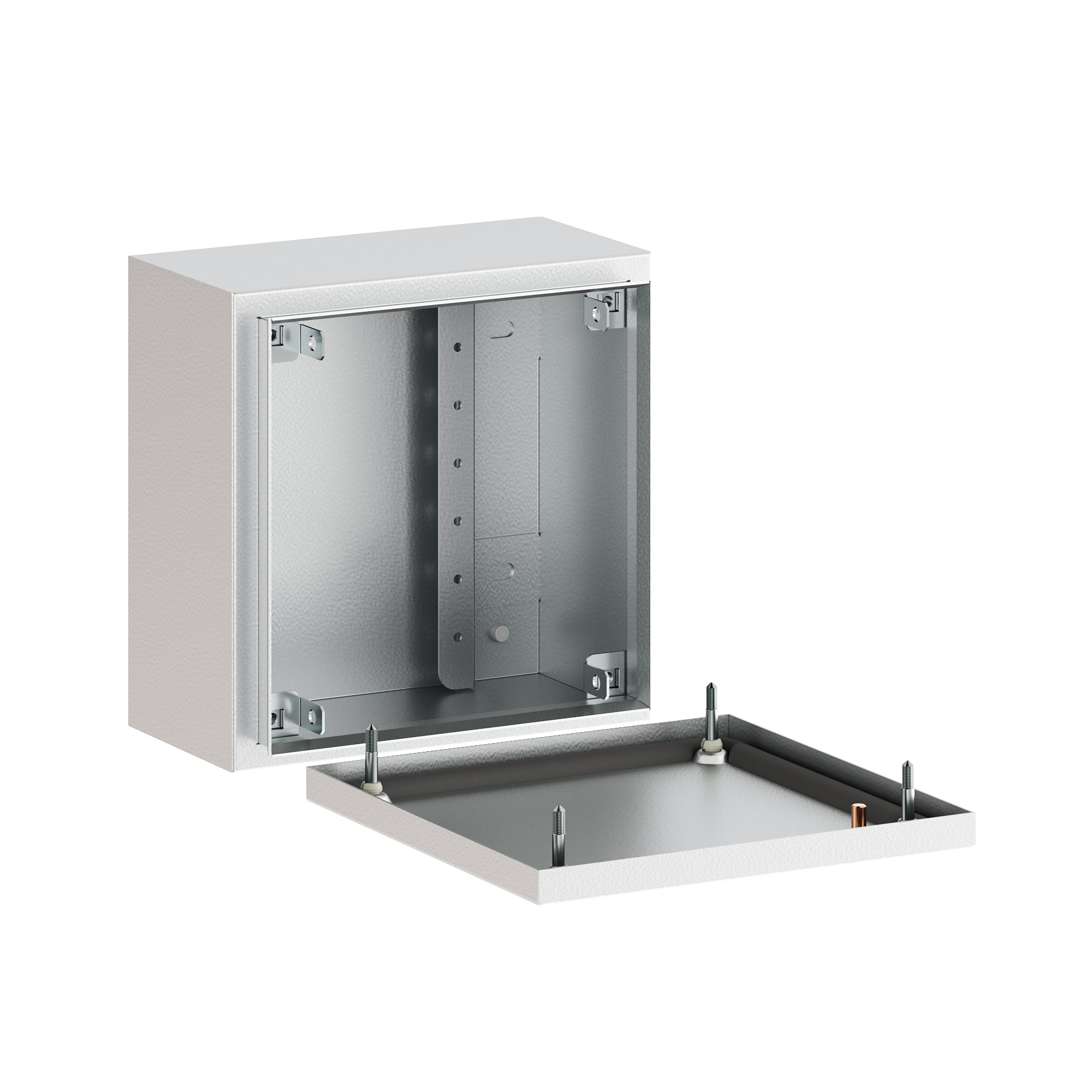 Корпус клеммный металлический SDE ВxШxГ 200x200x120 мм, IP66