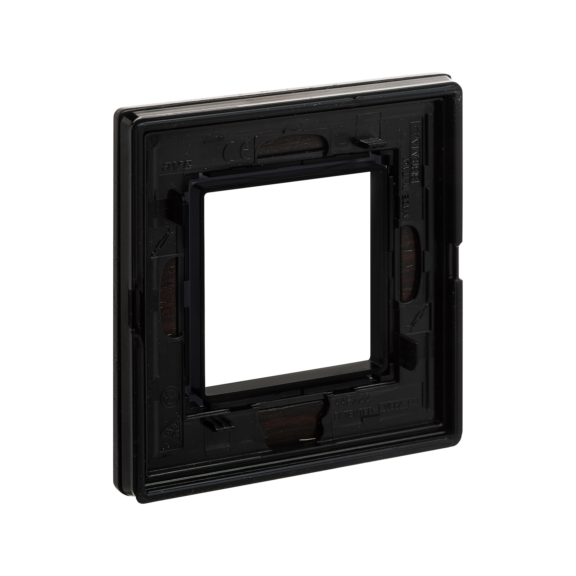 Рамка из натурального дерева, "Avanti", венге, 1 пост (2 мод.)