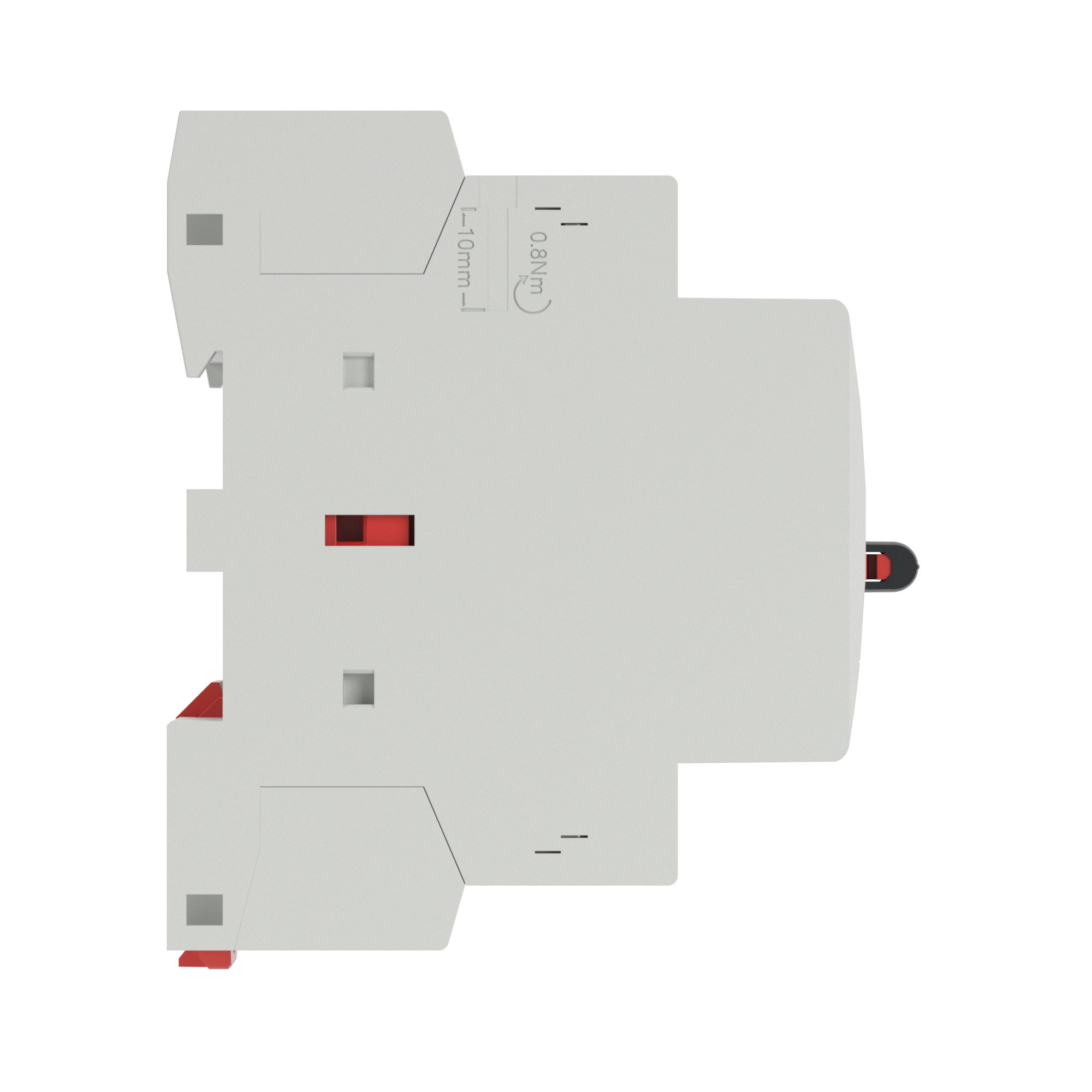 Контактор модульный YON max типа MCМ с ручным управлением, 4P, 25A, 240В, 4НО